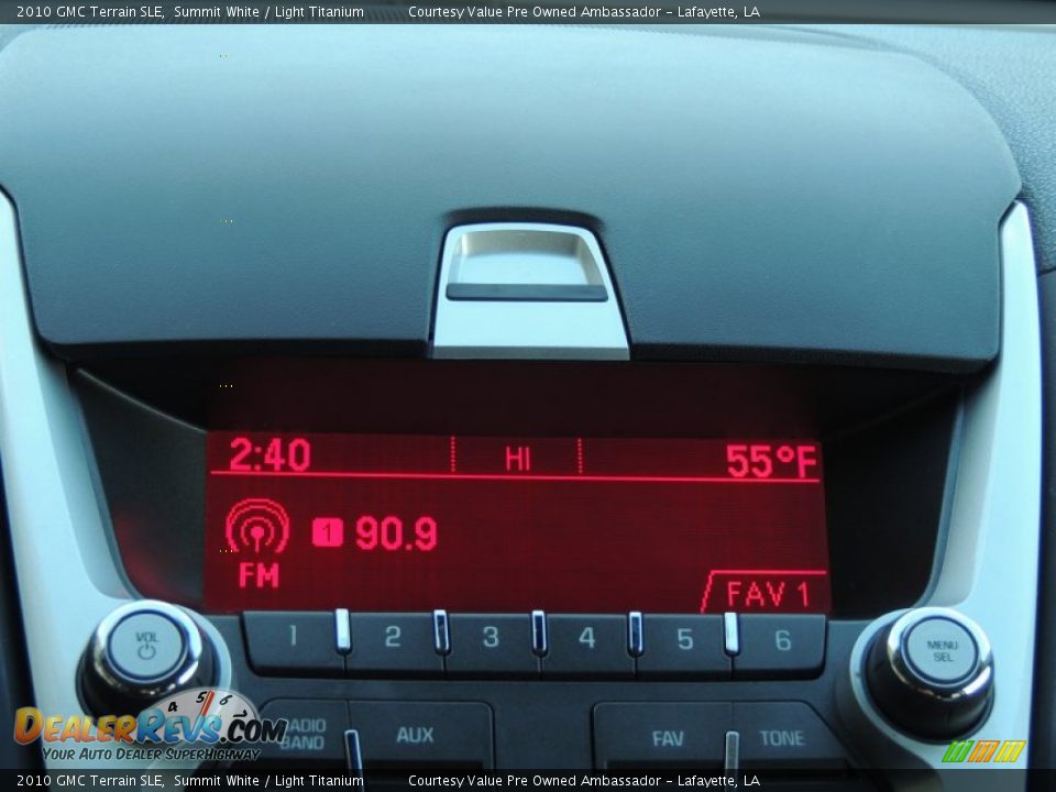 2010 GMC Terrain SLE Summit White / Light Titanium Photo #19