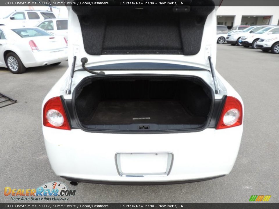 2011 Chevrolet Malibu LTZ Summit White / Cocoa/Cashmere Photo #4