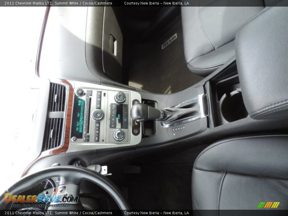 2011 Chevrolet Malibu LTZ Summit White / Cocoa/Cashmere Photo #21