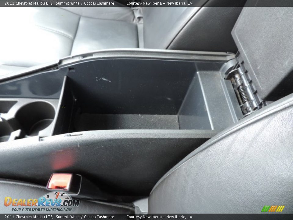 2011 Chevrolet Malibu LTZ Summit White / Cocoa/Cashmere Photo #24