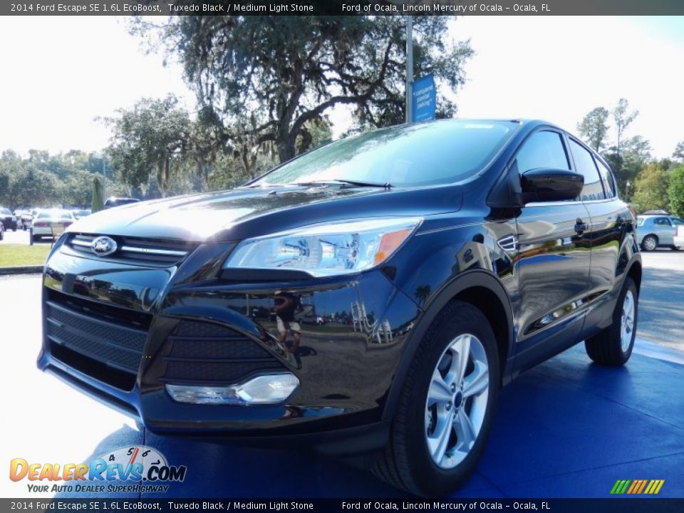 2014 Ford Escape SE 1.6L EcoBoost Tuxedo Black / Medium Light Stone Photo #1