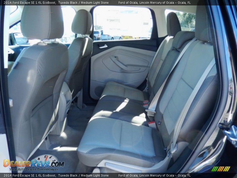 2014 Ford Escape SE 1.6L EcoBoost Tuxedo Black / Medium Light Stone Photo #7