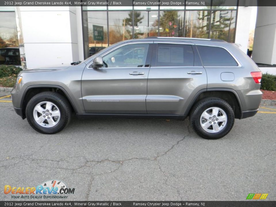 2012 Jeep Grand Cherokee Laredo 4x4 Mineral Gray Metallic / Black Photo #10