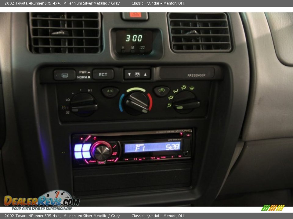 2002 Toyota 4Runner SR5 4x4 Millennium Silver Metallic / Gray Photo #8