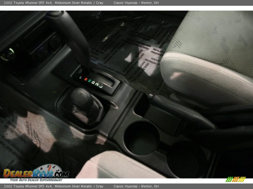 2002 Toyota 4Runner SR5 4x4 Millennium Silver Metallic / Gray Photo #9