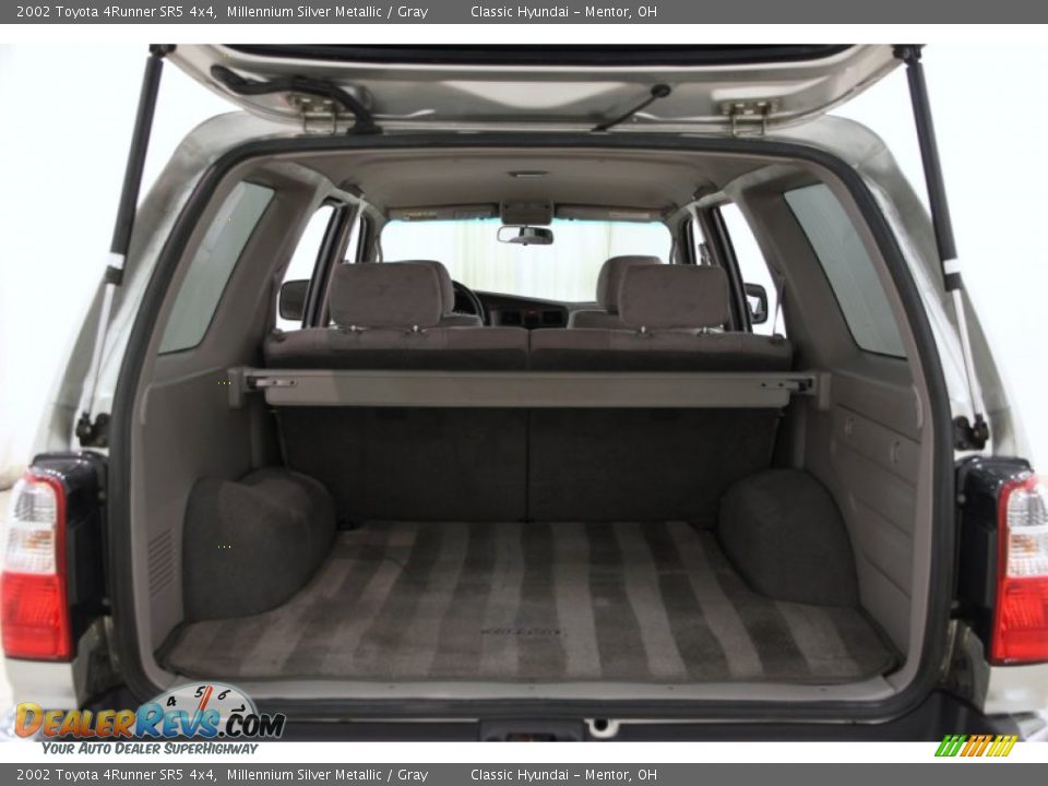 2002 Toyota 4Runner SR5 4x4 Millennium Silver Metallic / Gray Photo #14