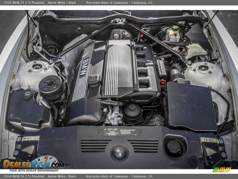 2004 BMW Z4 2.5i Roadster 2.5 Liter DOHC 24-Valve Inline 6 Cylinder Engine Photo #9