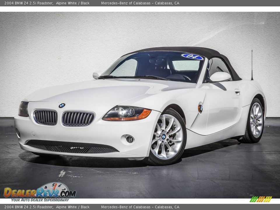 Alpine White 2004 BMW Z4 2.5i Roadster Photo #12