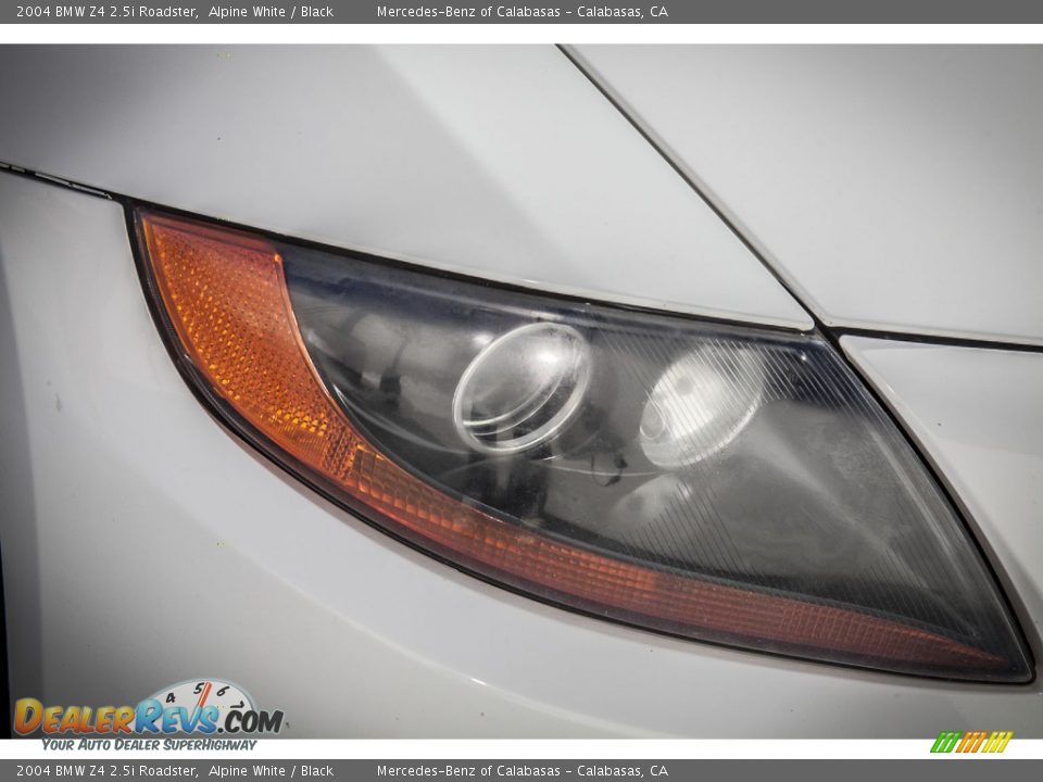 2004 BMW Z4 2.5i Roadster Alpine White / Black Photo #26