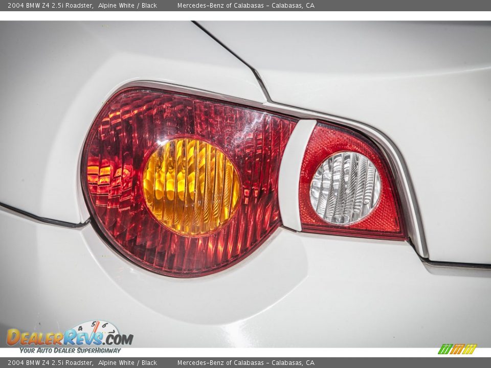 2004 BMW Z4 2.5i Roadster Alpine White / Black Photo #28