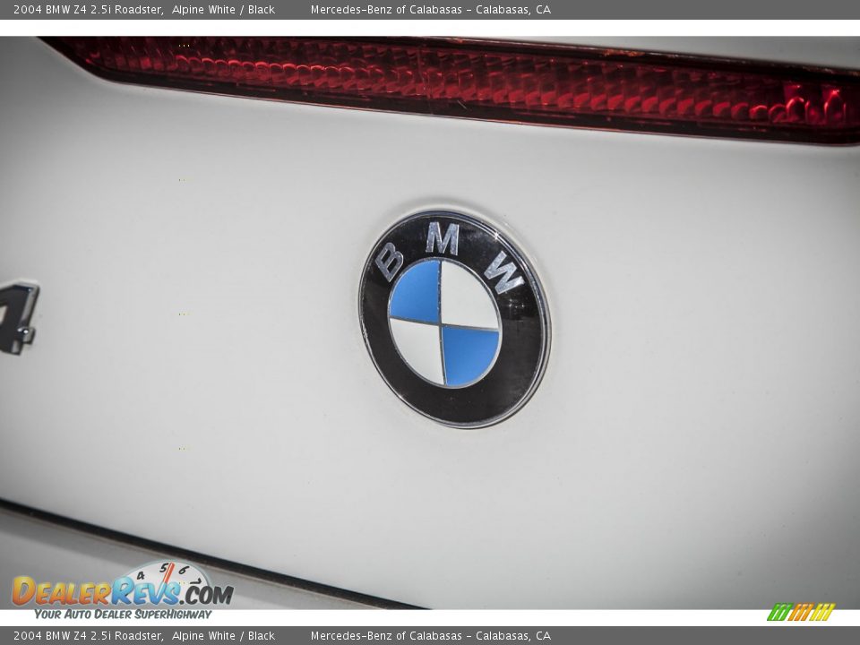 2004 BMW Z4 2.5i Roadster Alpine White / Black Photo #29