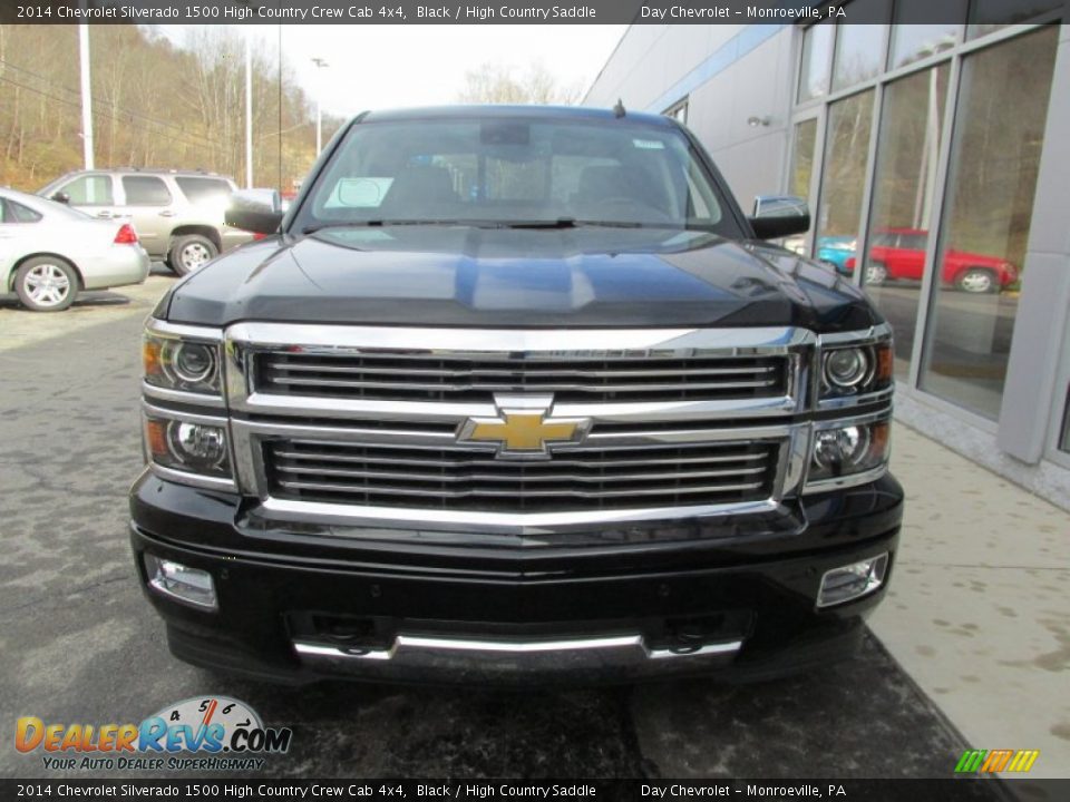 Black 2014 Chevrolet Silverado 1500 High Country Crew Cab 4x4 Photo #8