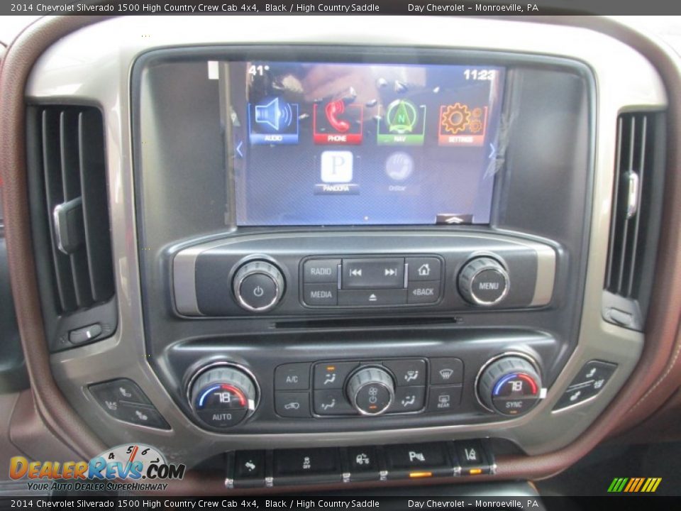 Controls of 2014 Chevrolet Silverado 1500 High Country Crew Cab 4x4 Photo #14