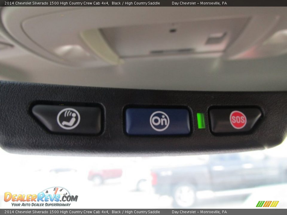 2014 Chevrolet Silverado 1500 High Country Crew Cab 4x4 Black / High Country Saddle Photo #16