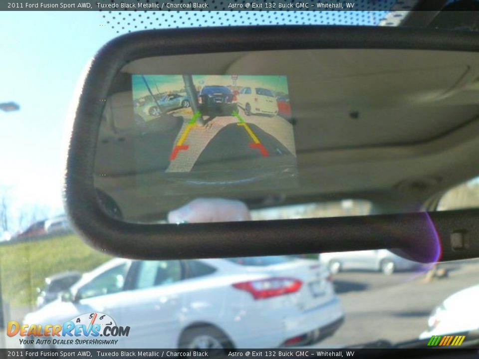 2011 Ford Fusion Sport AWD Tuxedo Black Metallic / Charcoal Black Photo #18
