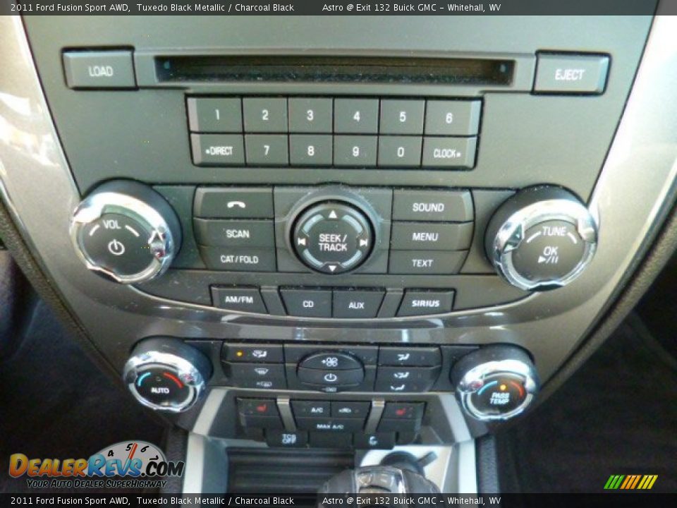 2011 Ford Fusion Sport AWD Tuxedo Black Metallic / Charcoal Black Photo #19