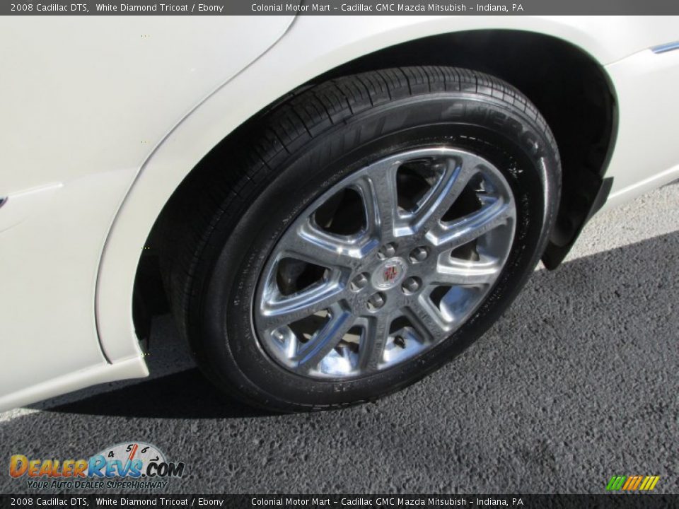 2008 Cadillac DTS White Diamond Tricoat / Ebony Photo #3