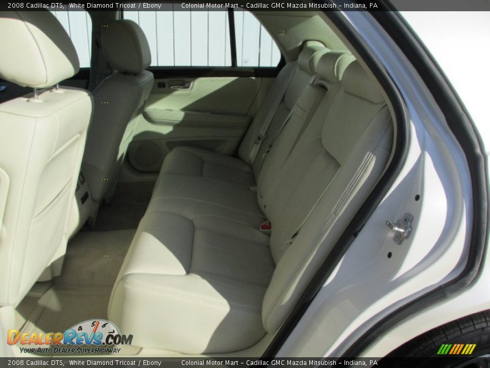2008 Cadillac DTS White Diamond Tricoat / Ebony Photo #15