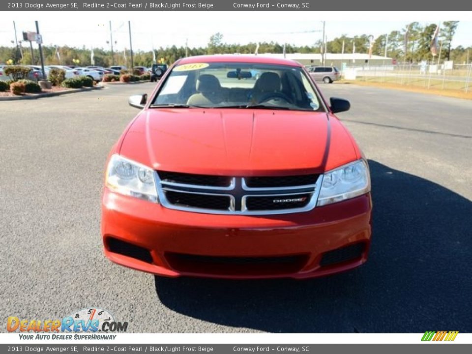 2013 Dodge Avenger SE Redline 2-Coat Pearl / Black/Light Frost Beige Photo #2