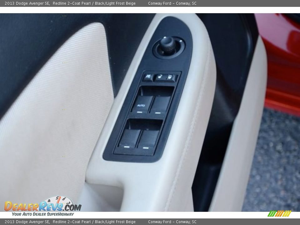 2013 Dodge Avenger SE Redline 2-Coat Pearl / Black/Light Frost Beige Photo #18