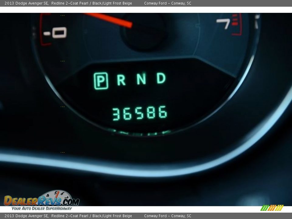 2013 Dodge Avenger SE Redline 2-Coat Pearl / Black/Light Frost Beige Photo #20