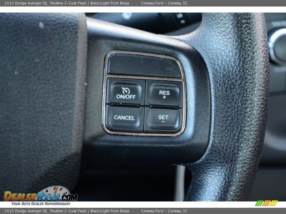 2013 Dodge Avenger SE Redline 2-Coat Pearl / Black/Light Frost Beige Photo #22