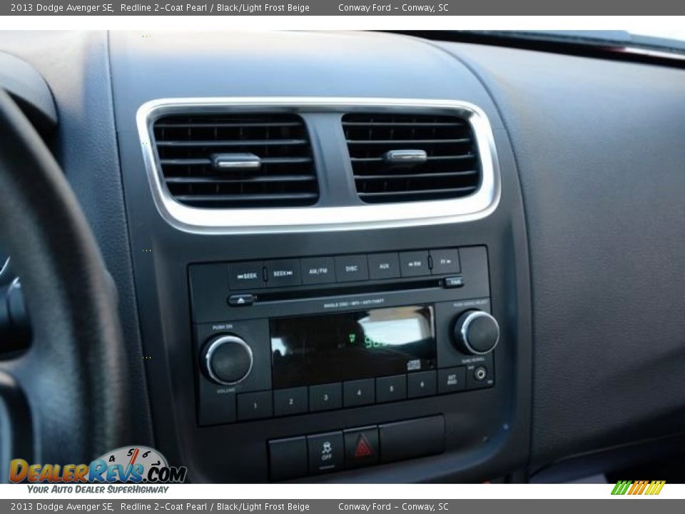 2013 Dodge Avenger SE Redline 2-Coat Pearl / Black/Light Frost Beige Photo #23