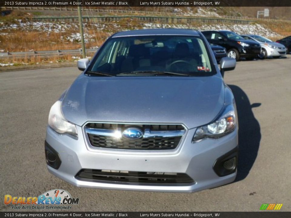 2013 Subaru Impreza 2.0i Premium 4 Door Ice Silver Metallic / Black Photo #2