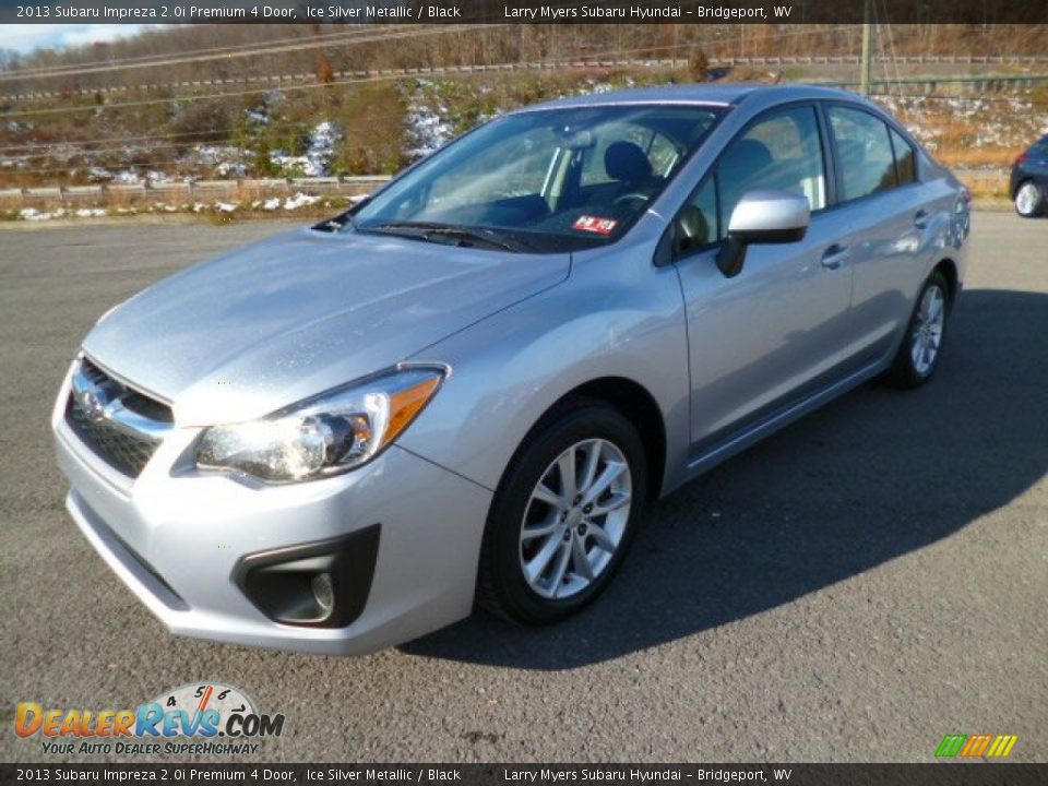 2013 Subaru Impreza 2.0i Premium 4 Door Ice Silver Metallic / Black Photo #3
