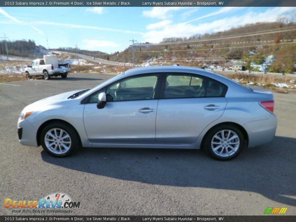2013 Subaru Impreza 2.0i Premium 4 Door Ice Silver Metallic / Black Photo #4