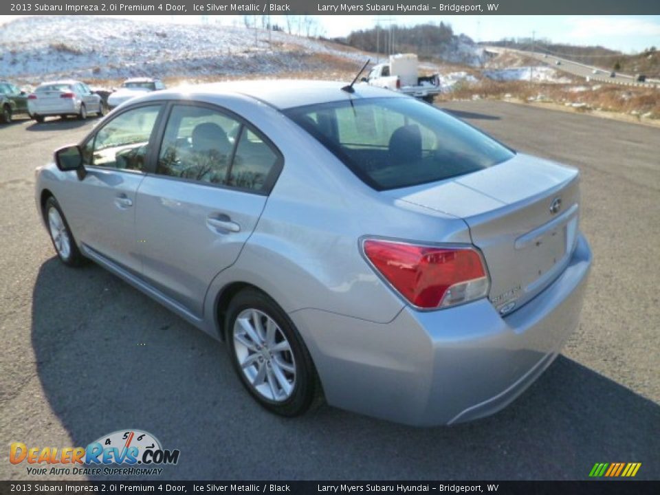 2013 Subaru Impreza 2.0i Premium 4 Door Ice Silver Metallic / Black Photo #5