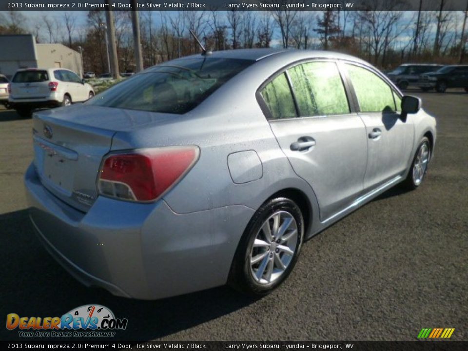 2013 Subaru Impreza 2.0i Premium 4 Door Ice Silver Metallic / Black Photo #7