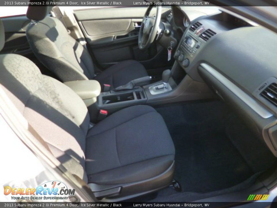 2013 Subaru Impreza 2.0i Premium 4 Door Ice Silver Metallic / Black Photo #9