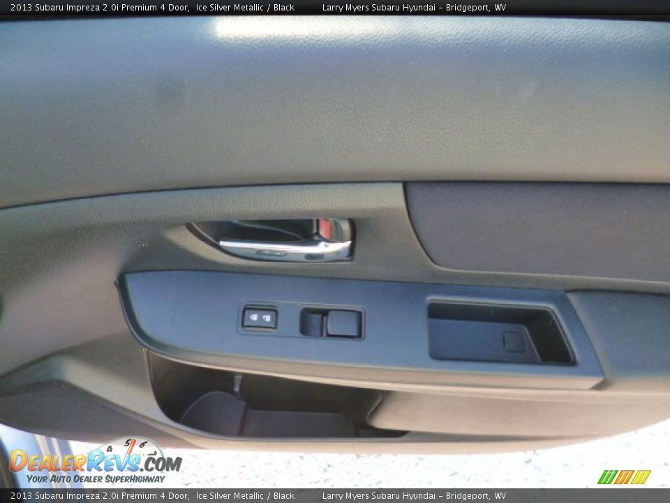 2013 Subaru Impreza 2.0i Premium 4 Door Ice Silver Metallic / Black Photo #10