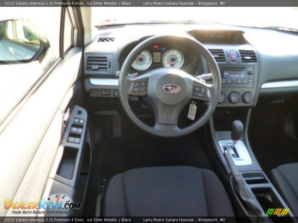 2013 Subaru Impreza 2.0i Premium 4 Door Ice Silver Metallic / Black Photo #13