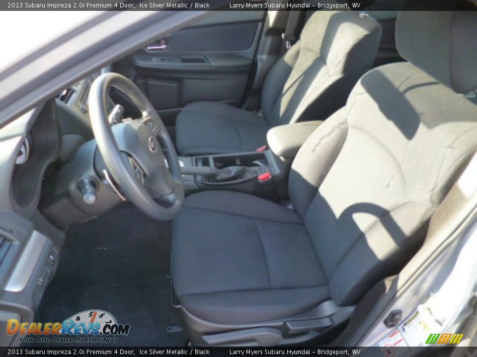 2013 Subaru Impreza 2.0i Premium 4 Door Ice Silver Metallic / Black Photo #14
