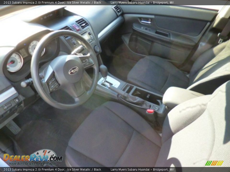 2013 Subaru Impreza 2.0i Premium 4 Door Ice Silver Metallic / Black Photo #15
