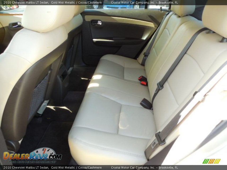 2010 Chevrolet Malibu LT Sedan Gold Mist Metallic / Cocoa/Cashmere Photo #5