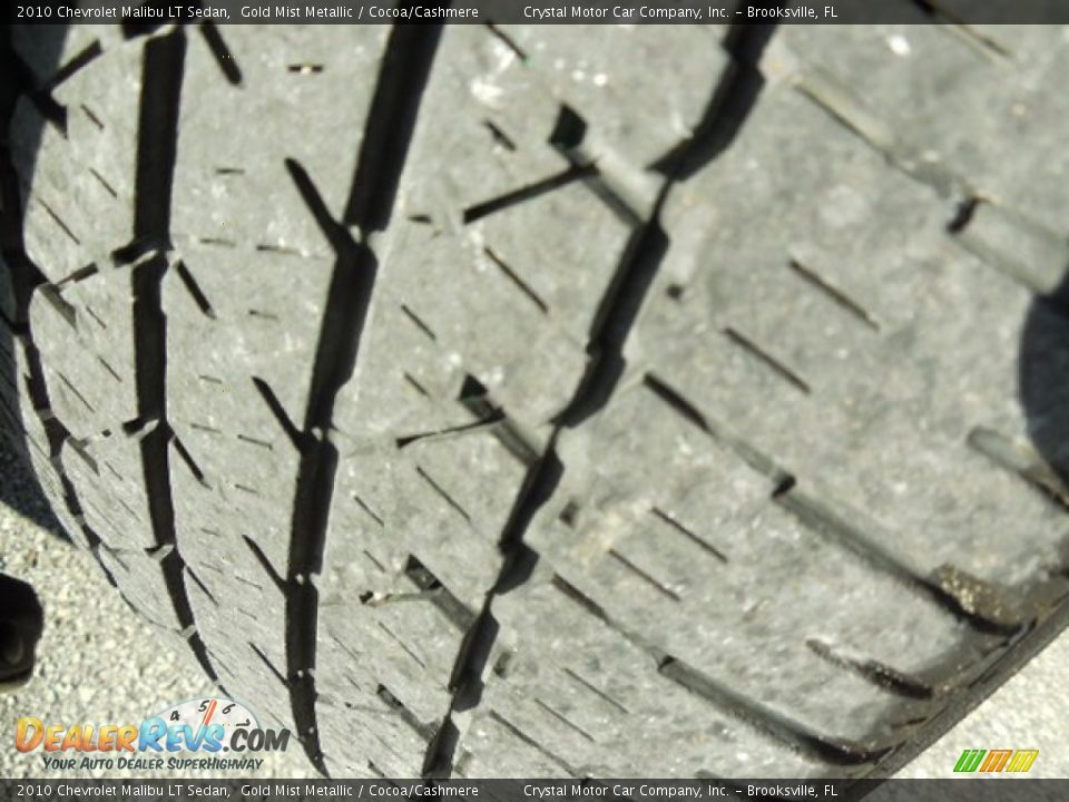 2010 Chevrolet Malibu LT Sedan Gold Mist Metallic / Cocoa/Cashmere Photo #15