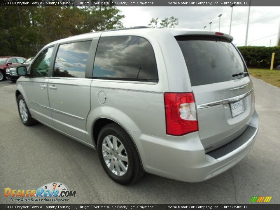 2011 Chrysler Town & Country Touring - L Bright Silver Metallic / Black/Light Graystone Photo #3