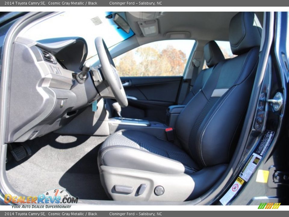 2014 Toyota Camry SE Cosmic Gray Metallic / Black Photo #8