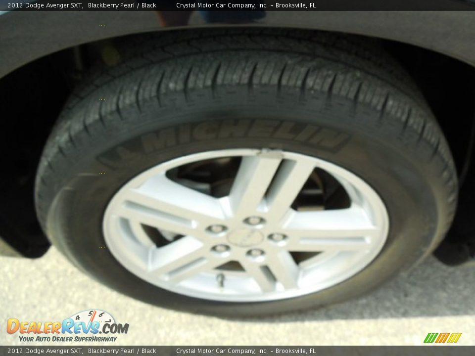 2012 Dodge Avenger SXT Blackberry Pearl / Black Photo #14