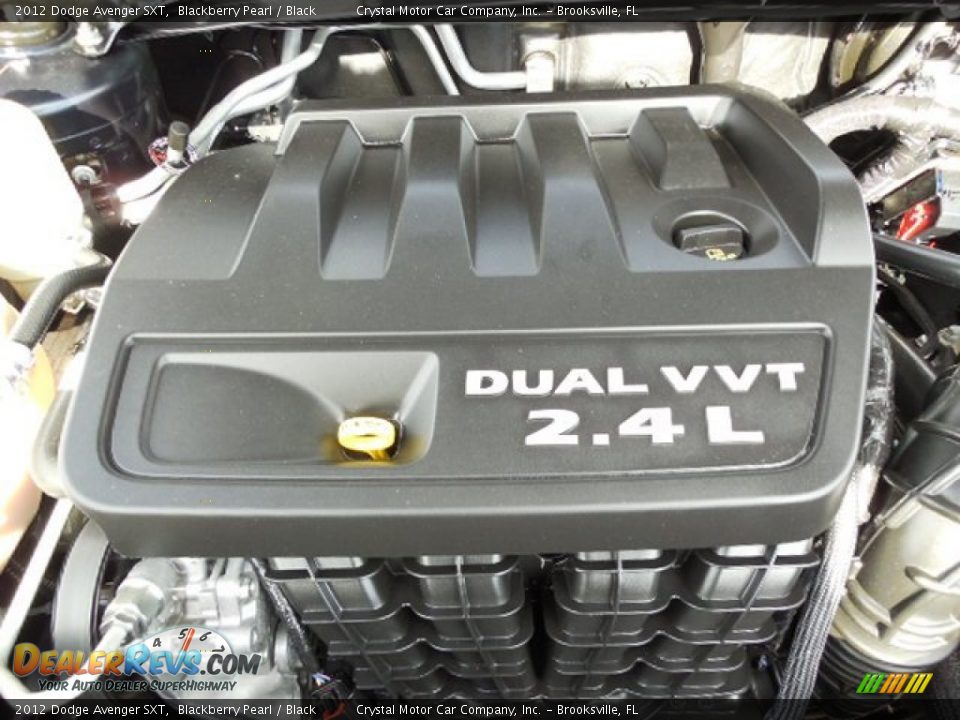 2012 Dodge Avenger SXT Blackberry Pearl / Black Photo #16