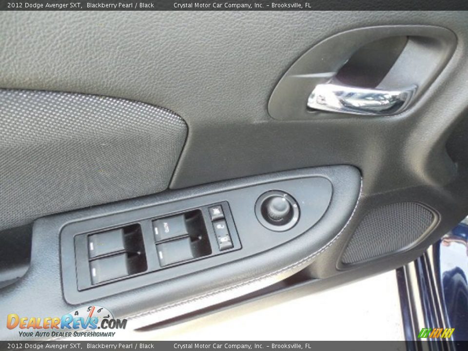 2012 Dodge Avenger SXT Blackberry Pearl / Black Photo #17