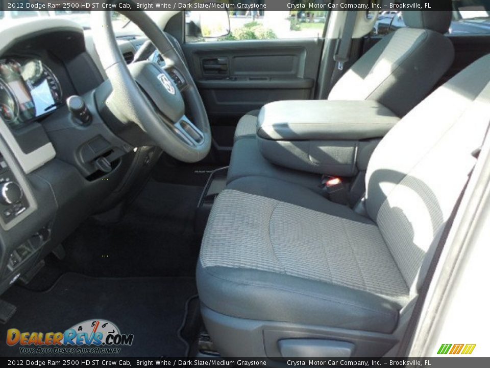 2012 Dodge Ram 2500 HD ST Crew Cab Bright White / Dark Slate/Medium Graystone Photo #4