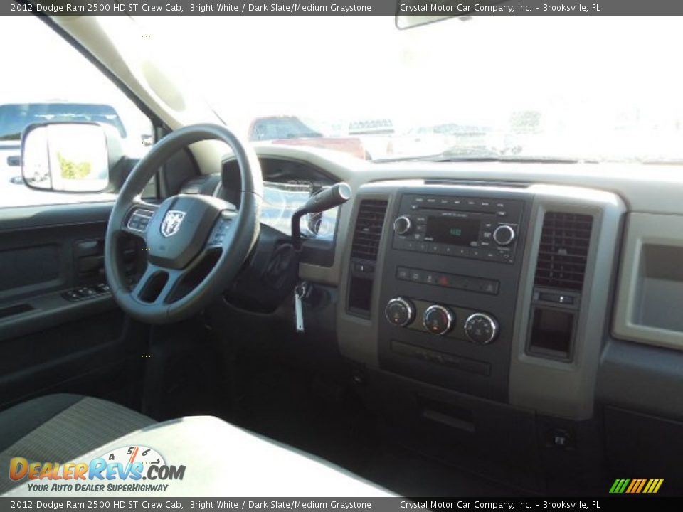 2012 Dodge Ram 2500 HD ST Crew Cab Bright White / Dark Slate/Medium Graystone Photo #11