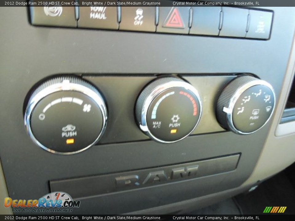 2012 Dodge Ram 2500 HD ST Crew Cab Bright White / Dark Slate/Medium Graystone Photo #20