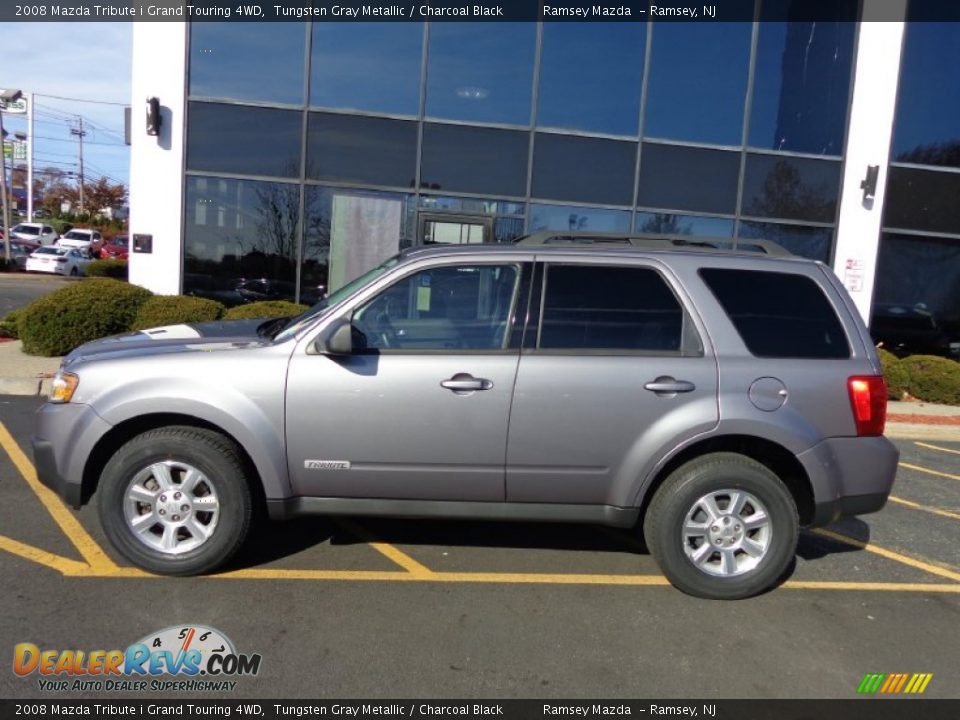 Tungsten Gray Metallic 2008 Mazda Tribute i Grand Touring 4WD Photo #8