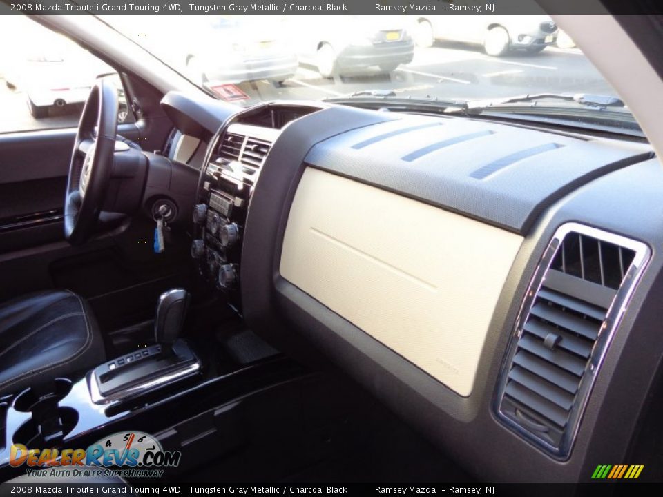 2008 Mazda Tribute i Grand Touring 4WD Tungsten Gray Metallic / Charcoal Black Photo #10