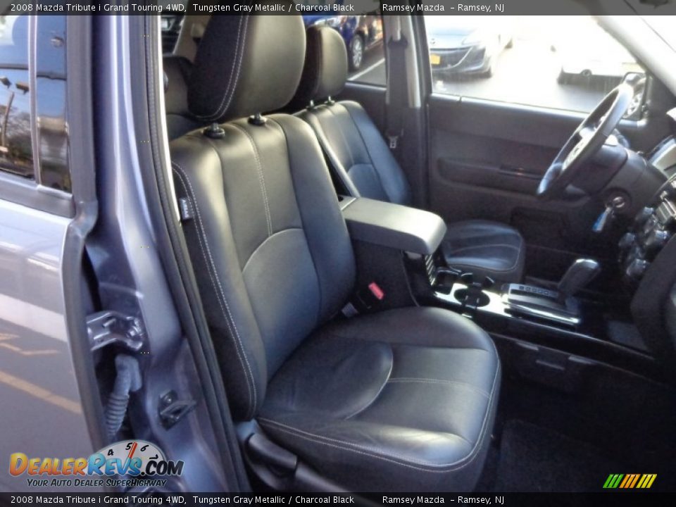 2008 Mazda Tribute i Grand Touring 4WD Tungsten Gray Metallic / Charcoal Black Photo #11